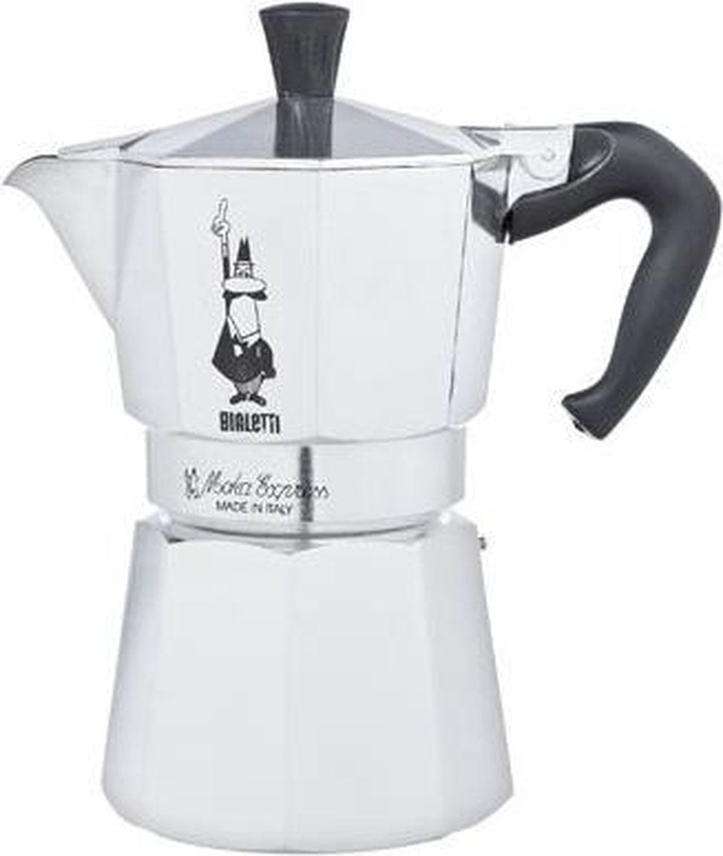 Bialetti Moka-Oceana-Export - Koffiekan - Voor 4 Kopjes en Yourkitchen E-kookboek