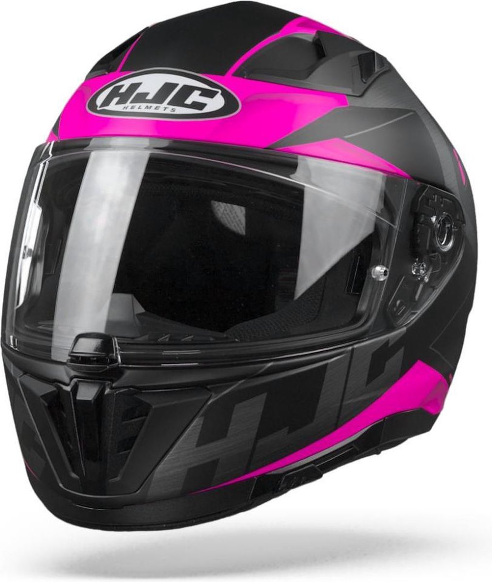 HJC I70 ELUMA Zwart Integraalhelm - Motorhelm  - Maat S