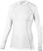 Craft Active Crewneck Longsleeve Women - Sportshirt -  Dames - Maat XL - Wit;Grijs
