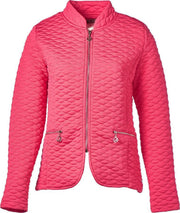 Dames vest rits koraal | Maat 2XL