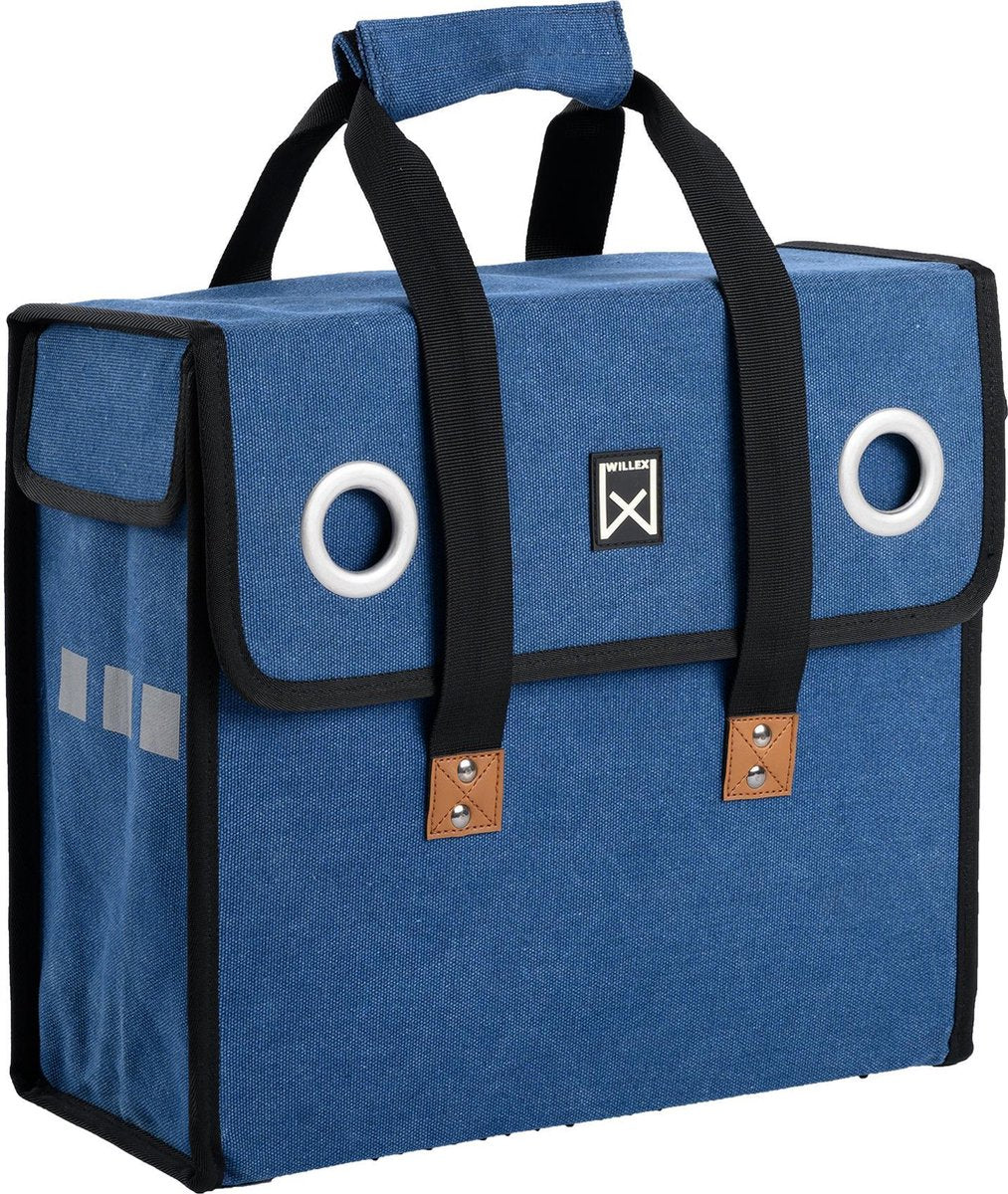Willex Canvas Shopper - Zwart - 18L