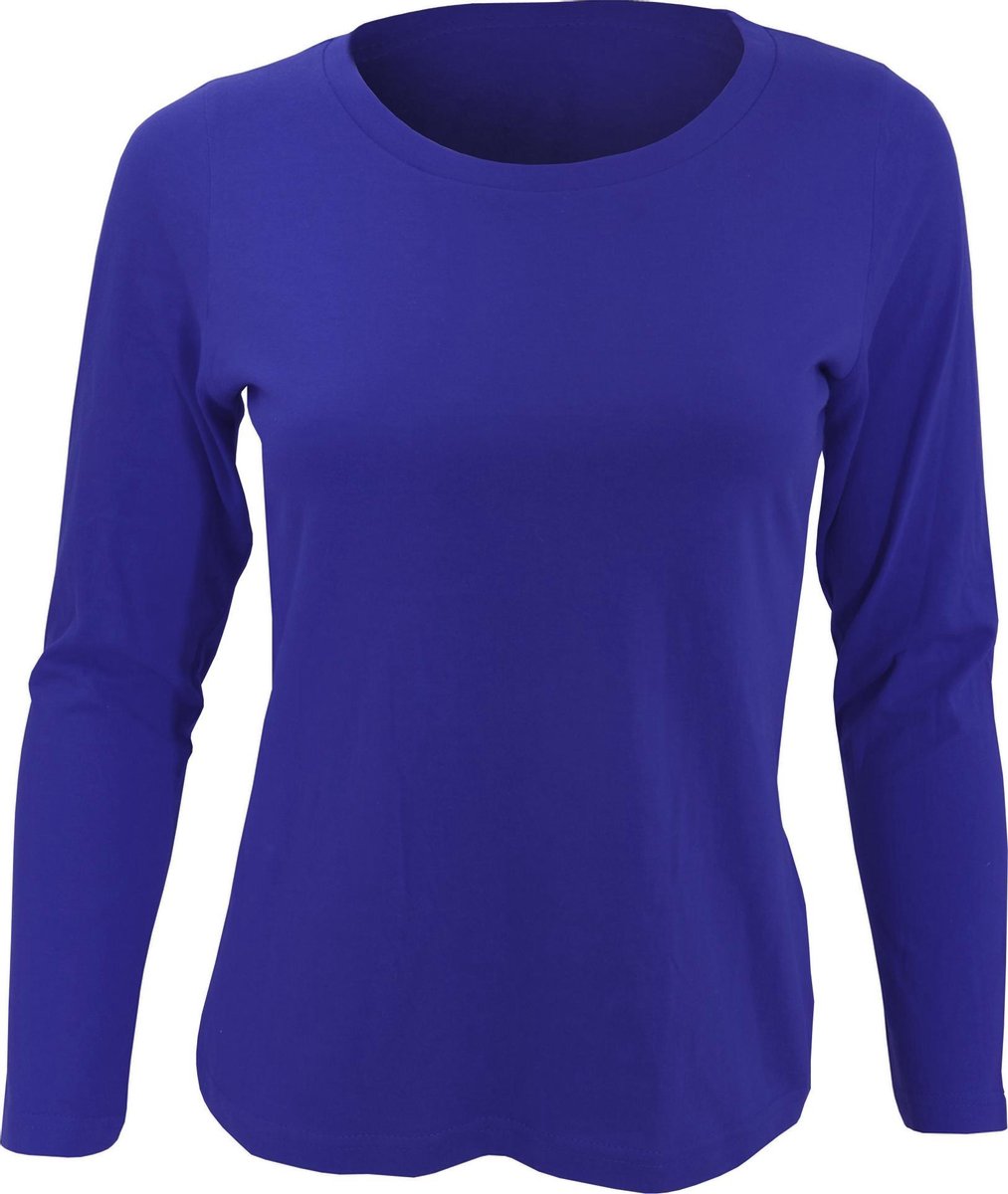 SOLS Dames/dames Majestic T-Shirt met lange mouwen (Ultramarijn)