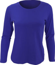 SOLS Dames/dames Majestic T-Shirt met lange mouwen (Ultramarijn)