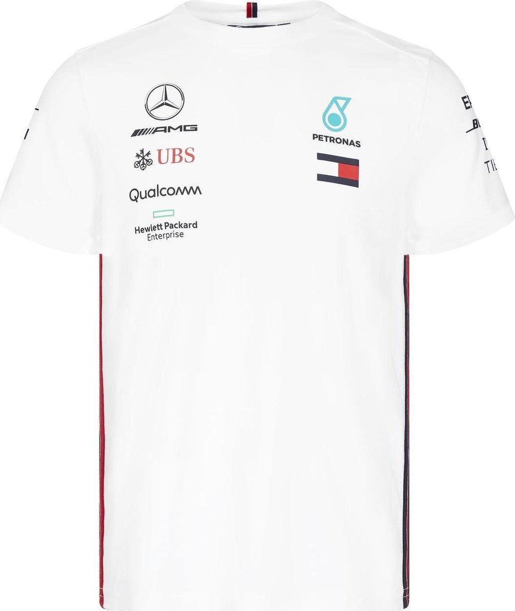 Mercedes AMG Mercedes Team Driver T-shirt - Wit - XXL
