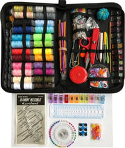 Meest Luxe Complete Naaiset 302-delig Naaigarnituur - Naaidoos - Naaigaren - Naaien - Naaikit - Naaikoffer - Naaibox - Kit