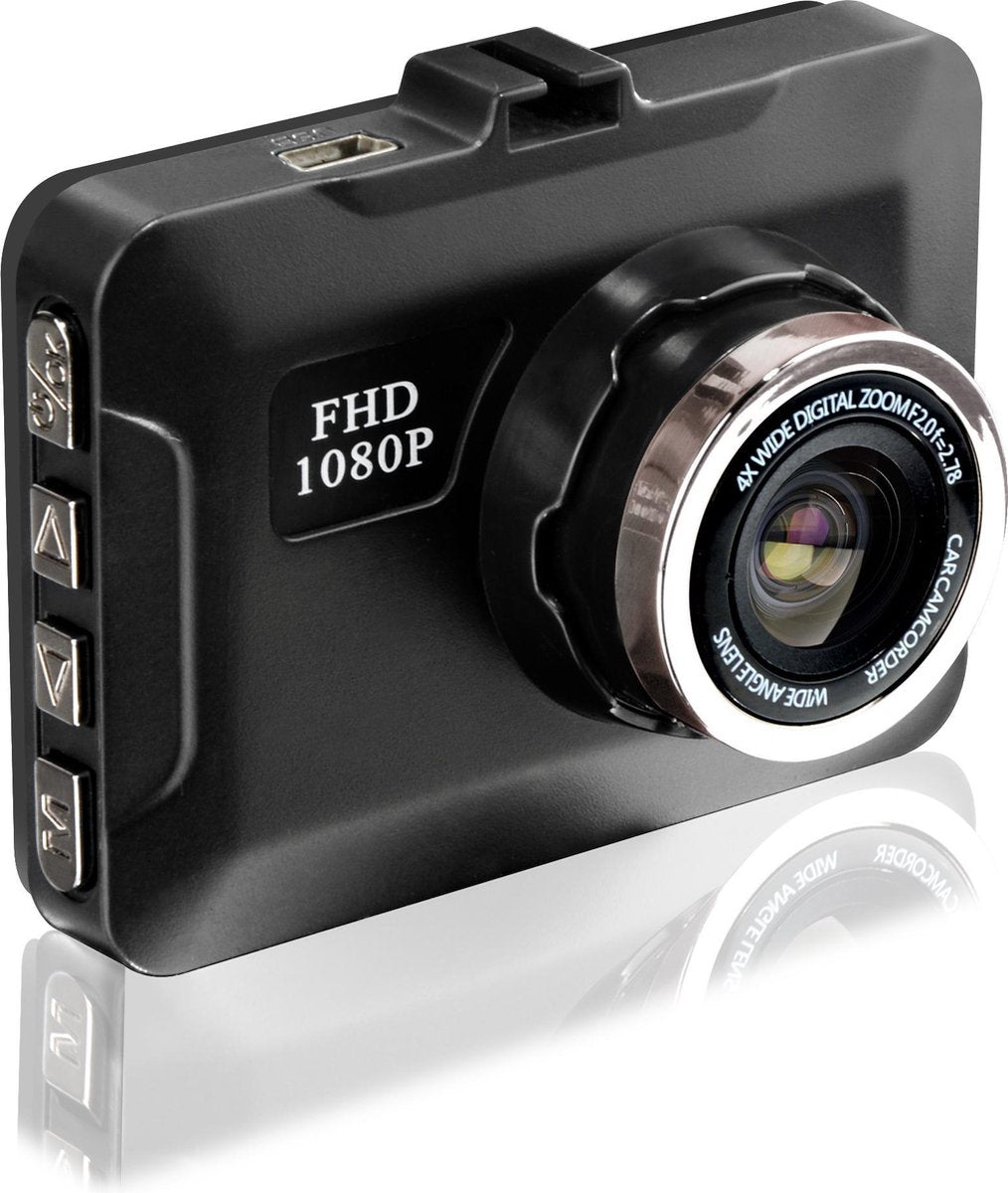 JML Dashcam DVR voor Auto Full HD - 1080 Dash Cam - Camera - 2.2 Inch - Nachtzicht - Met Zuignap