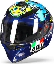Agv K3 SV Max Vision Rossi Misano 2015 Integraalhelm - Motorhelm - Maat M/L