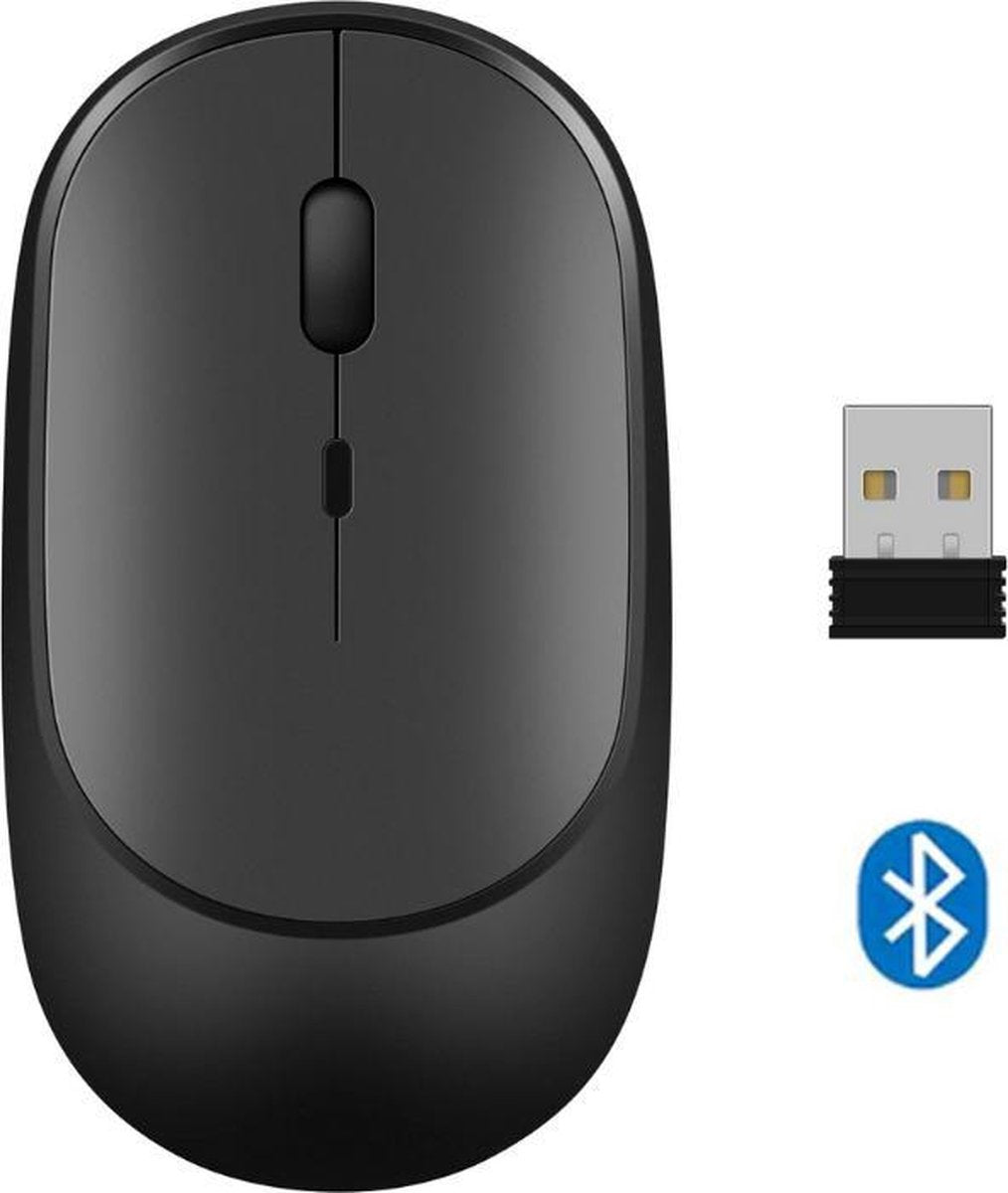 R04 Draadloze Muis Met Bluetooth 3.0 - Ergonomisch Ontwerp - 2400 DPI