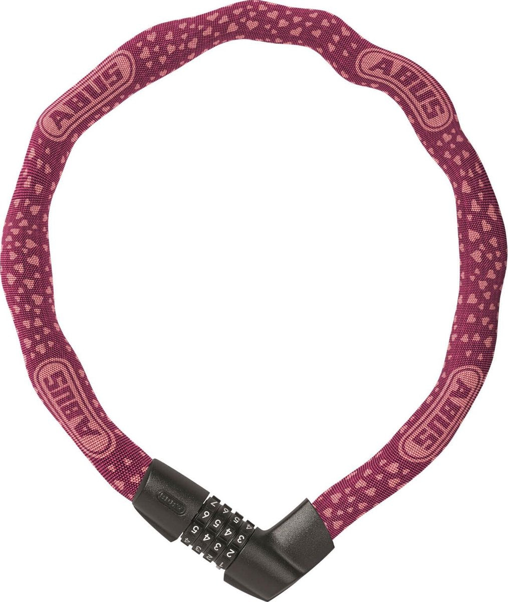 Abus cijfer kettingslot Tresor 1385/75 cherrry heart