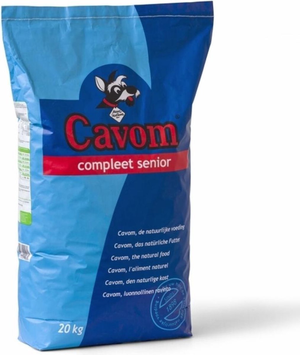 Cavom Compleet Senior - Hondenvoer - 20 kg