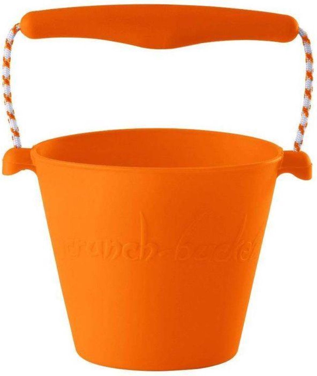 Scrunch bucket oranje