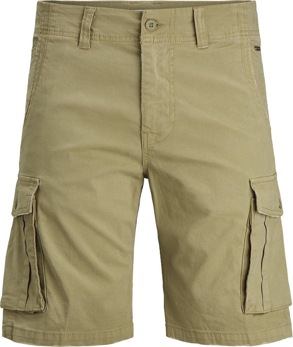 JACK&JONES JJIZACK JJCARGO SHORTS AMA SOLID STS  Heren Broek - Maat M