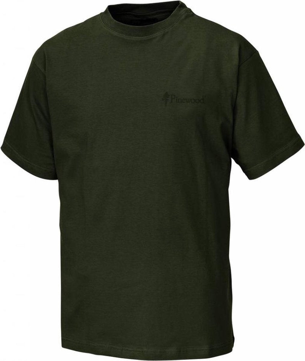 Pinewood T-Shirt 2 pack - Olive 2XL