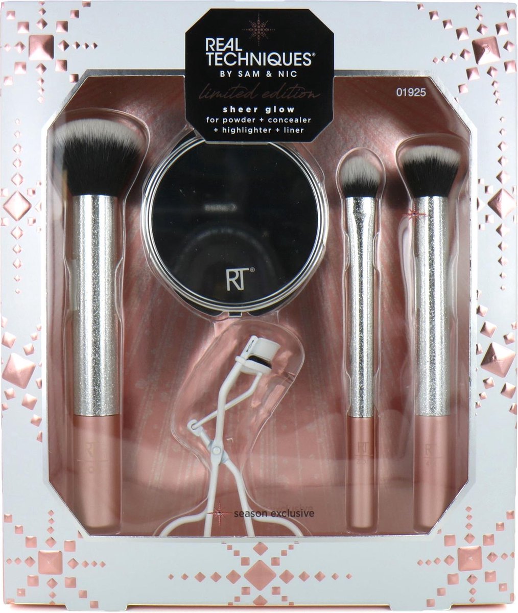 Real Techniques Sheer Glow Brush Set - Limited Edition