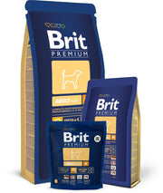 Brit premium adult medium 15kg hondenvoer met 41% kip