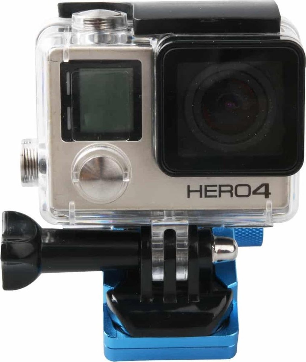 Motorcycle achteruitkijkspiegel CNC aluminiumlegering Stent Vaste beugel houder voor GoPro NIEUWE HERO / HERO6 / 5/5 sessie / 4/3 + / 3/2/1