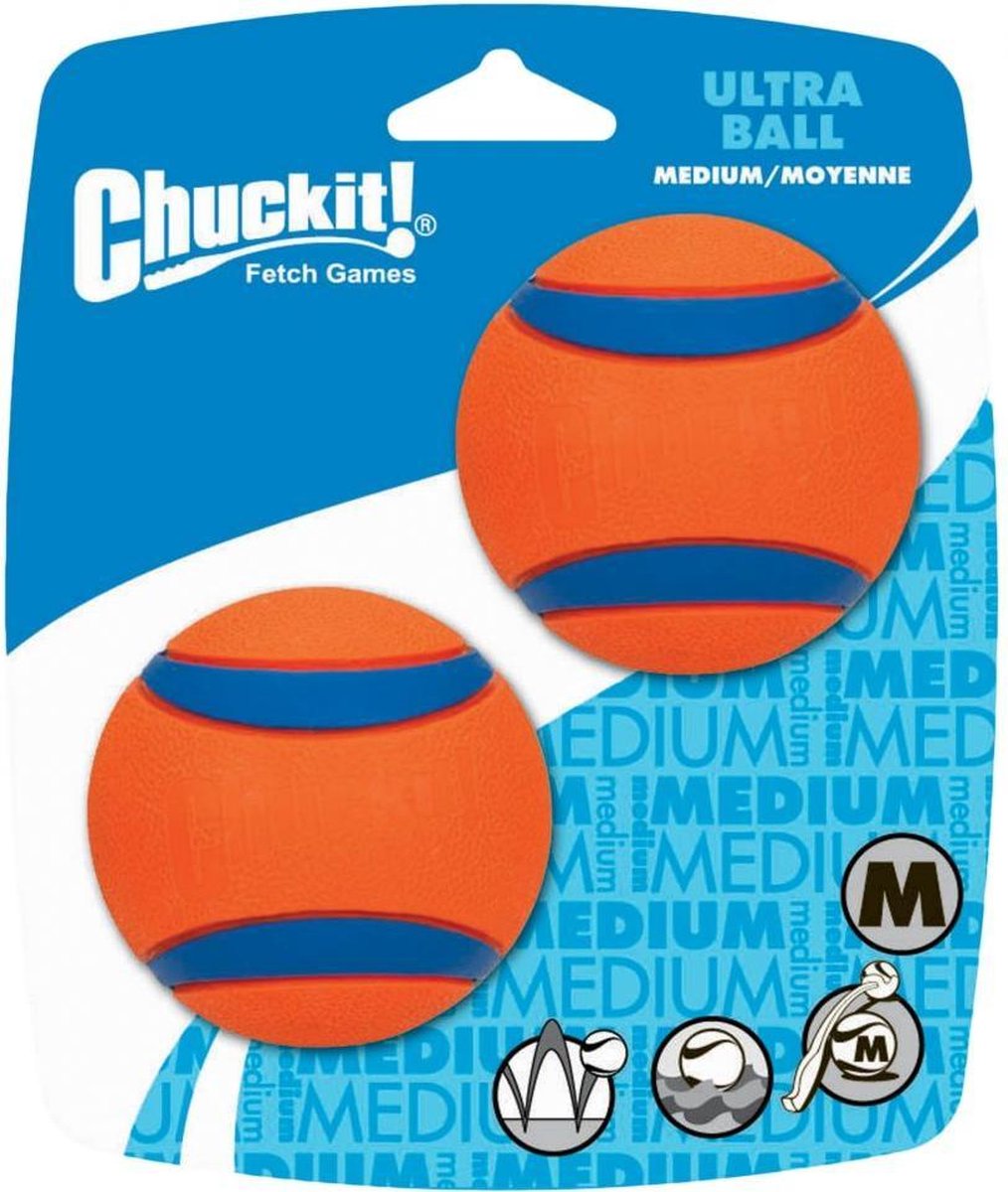 2x Chuckit Ultra Ball 2 - pack 6 cm
