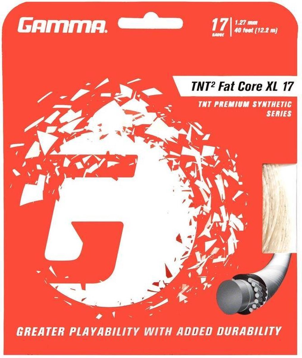 Gamma Tennisstring TNT² Fat Core XL 17 (12
