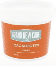 Brand New Cake - Cacaoboter Gekleurd Oranje (200g)