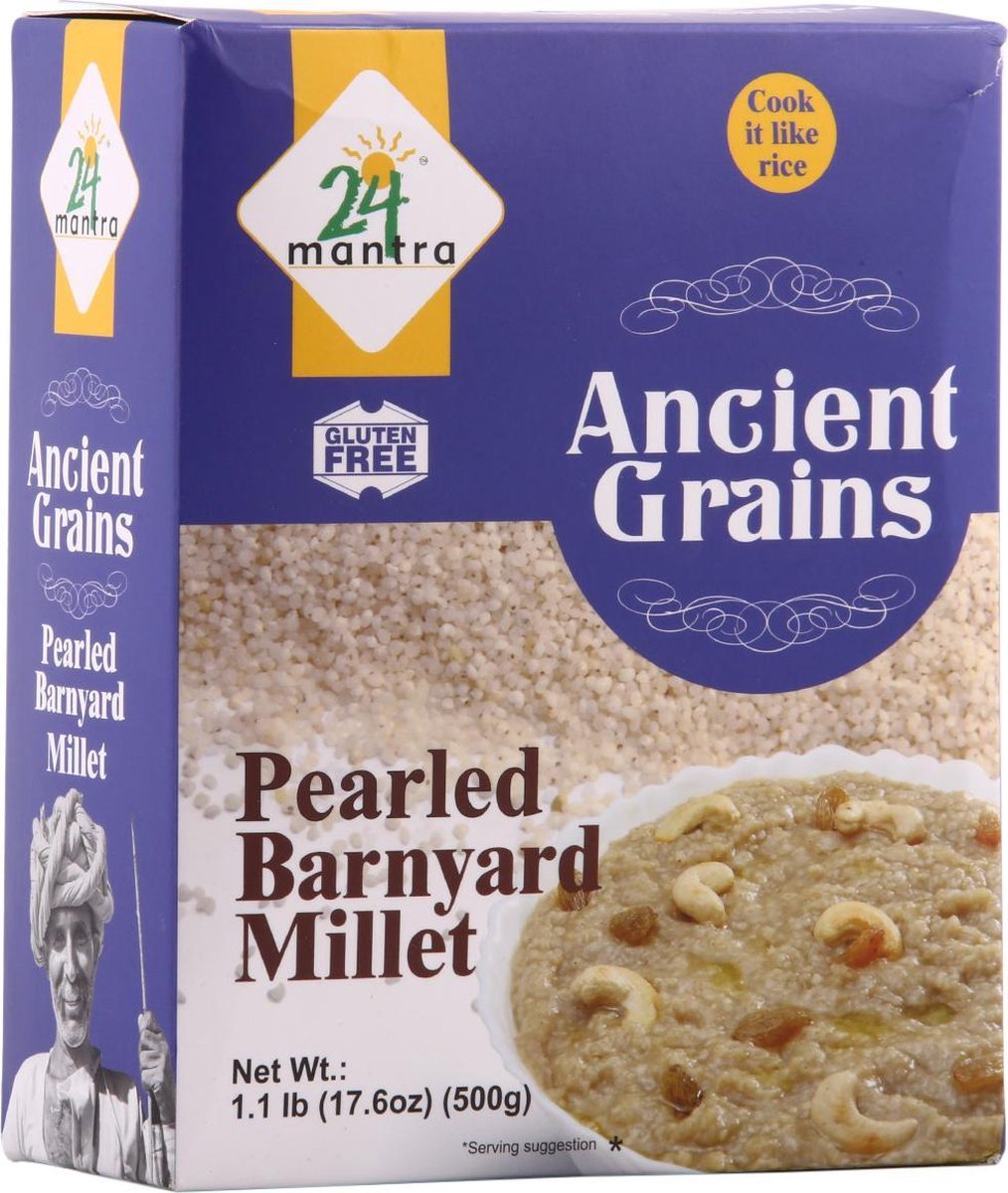 24 Mantra Geparelde Barnyard Gierst (4x500g)