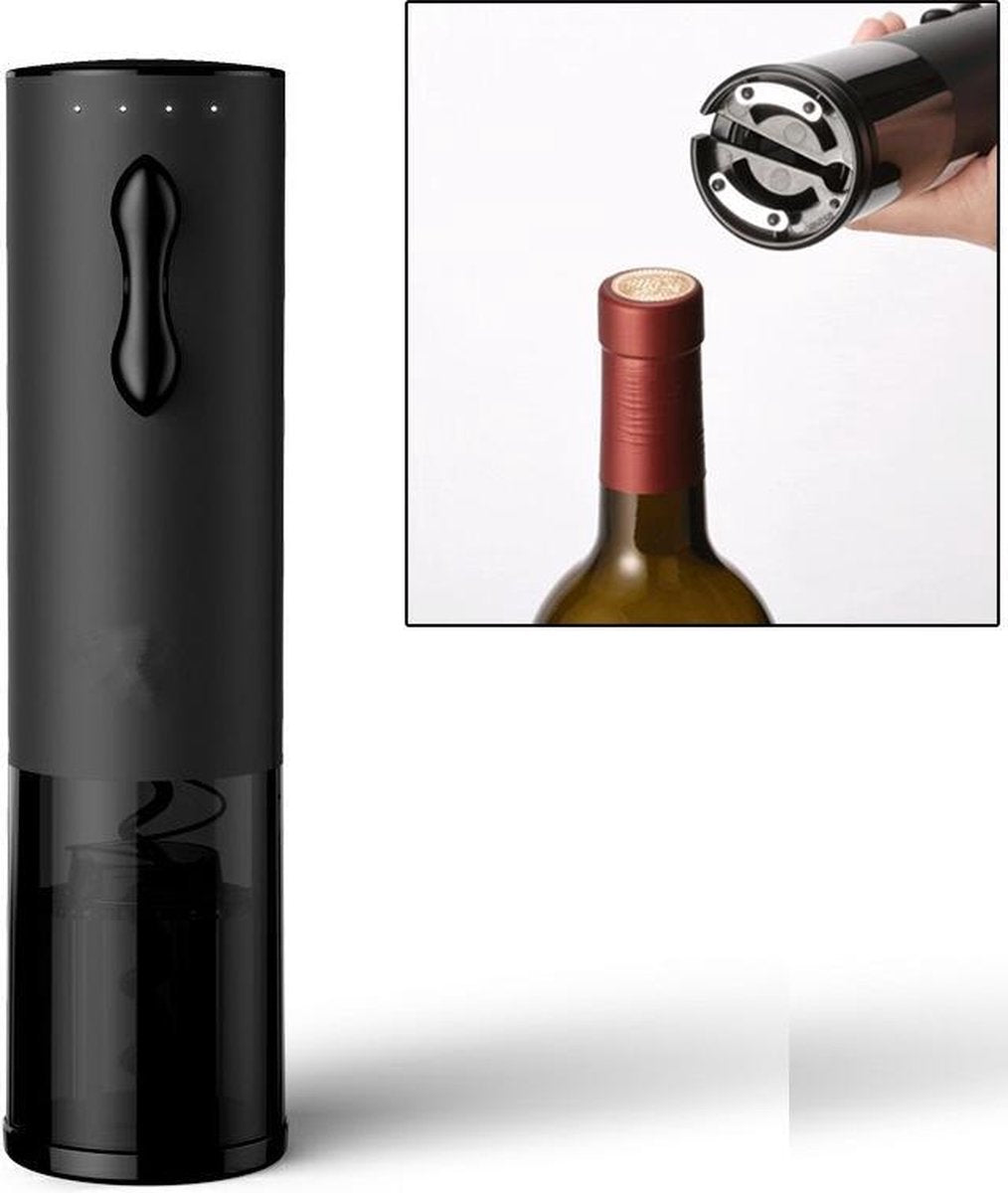 Originele Xiaomi cirkel Joy Super Touch mini elektrische wijn opener (zwart)