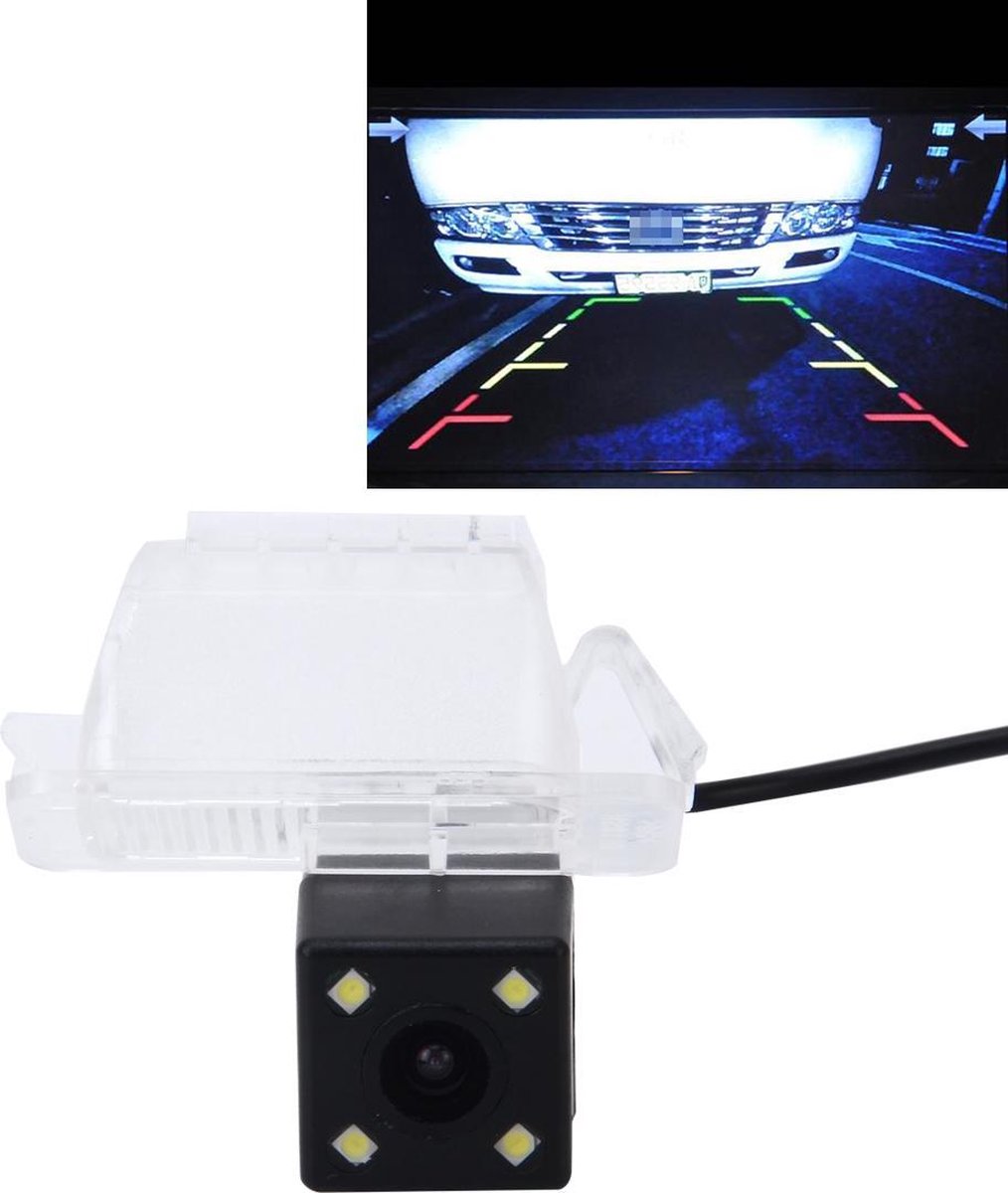656 Ã— 492 Effectieve Pixel NTSC 60Hz CMOS II Waterdichte Auto Achteruitrijcamera Backup Camera Met 4 LED-lampen voor 2010-2012 Versie Mondeo 2010-2014 Versie Fox Hatchback