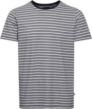 Matinique T-shirt Jermane Streep Navy Blauw (30205254 - 194011)