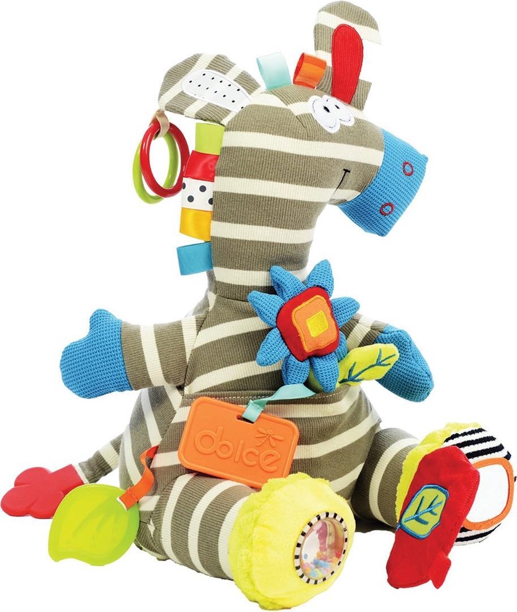 Dolce Activiteitsknuffel - One Size - Activity Zebra