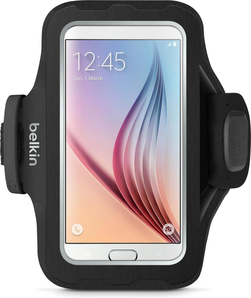 Belkin Slim-Fit Plus Sportarmband voor Samsung Galaxy S7 - Zwart