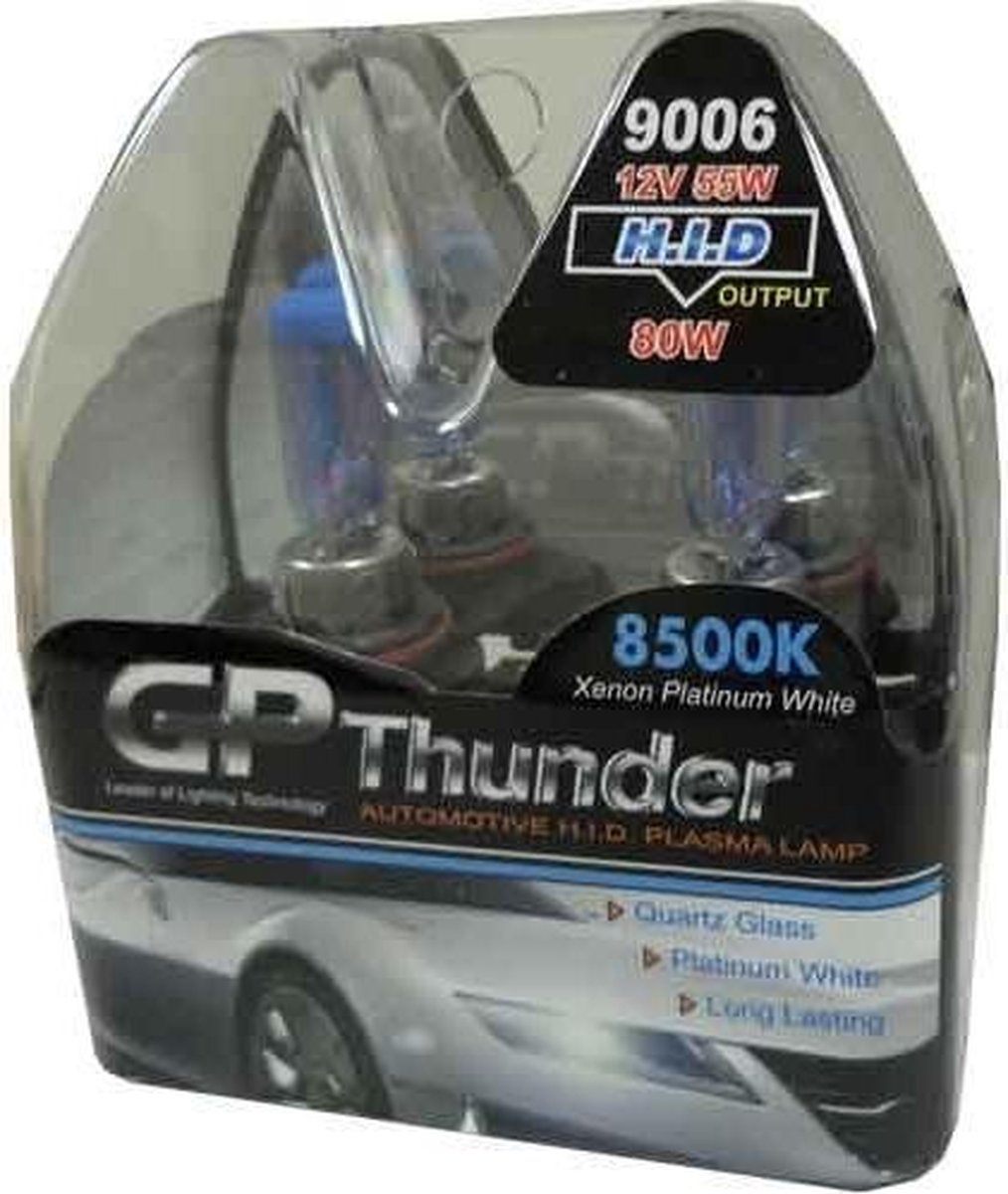 GP Thunder 8500k HB4 80w Xenon Look - blauw
