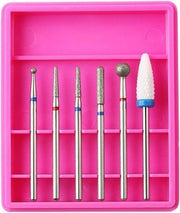 Keramische Frees - Nagel Frees - Keramische nagelboortjes - Pedicure en Manicure - Nagelfrees Bitje - Nagelboortjes - Keramische Nail Boren Set - 6 Stuks (2)