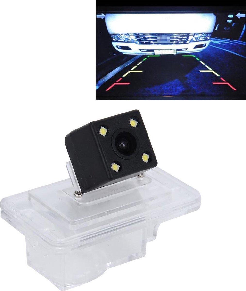 656 × 492 Effectieve Pixel NTSC 60Hz CMOS II Waterdichte Auto Achteruitrijcamera Backup Camera Met 4 LED-lampen voor 2014 Suzuki SWIFT Sport-versie