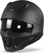 Scorpion Covert-X Solid Matt Black Jet Helmet M