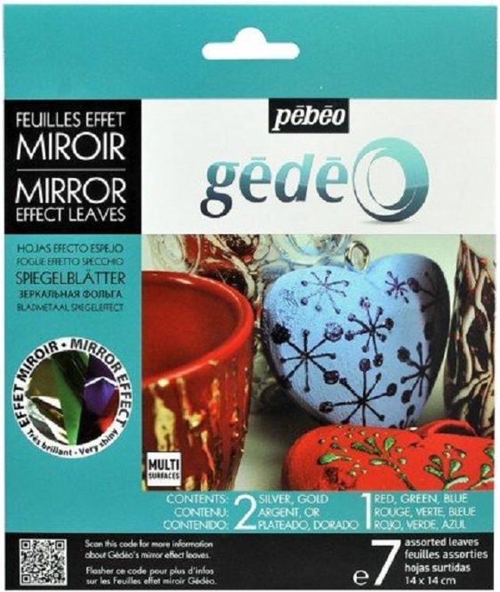 pebeo - spiegelfolie assortiment - vergulden