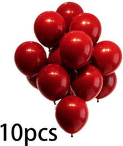 Ballonpakket '10 Stuks Rood' (92077)