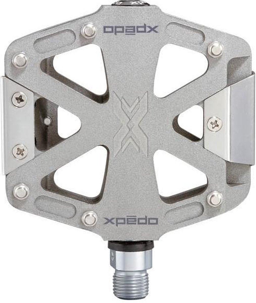 Xpedo Platformpedalen Mx Force 2 Magnesium Zilver