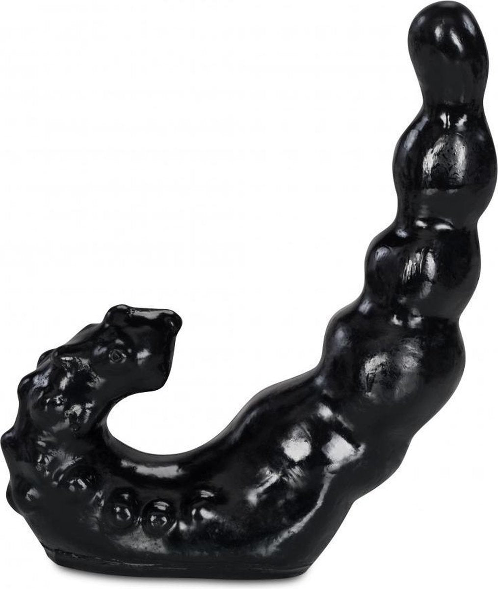 XXLTOYS - Connor - Dildo - Inbrenglengte 20 X 5 cm - Black - Uniek Design Realistische Dildo – Stevige Dildo – voor Diehards only - Made in Europe