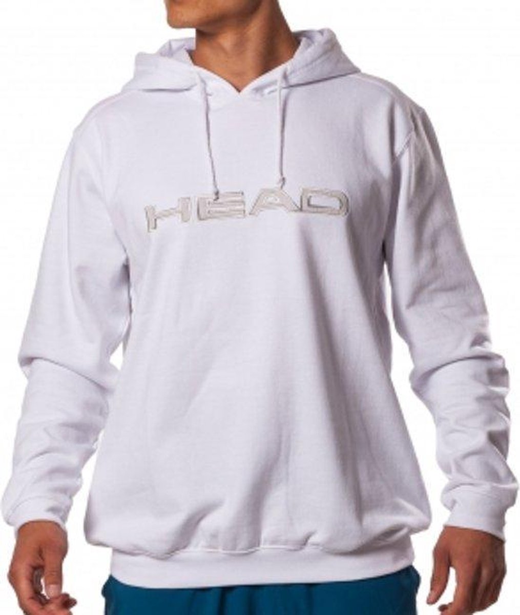 Head Trui met Capuchon Tennis Sportswear Club Men Hoody - Wit - Maat M