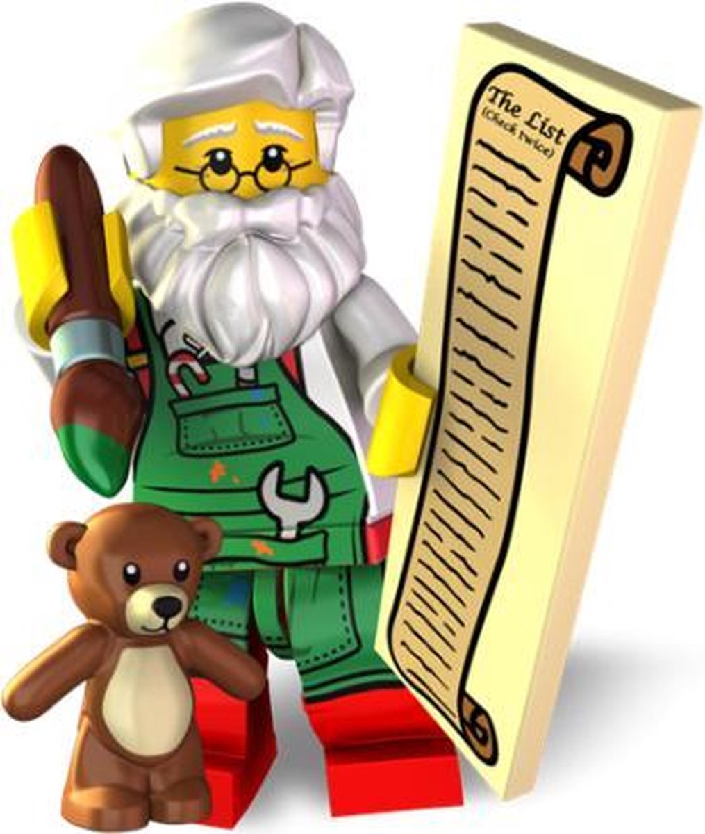 MiniFigures.com Workshop Santa