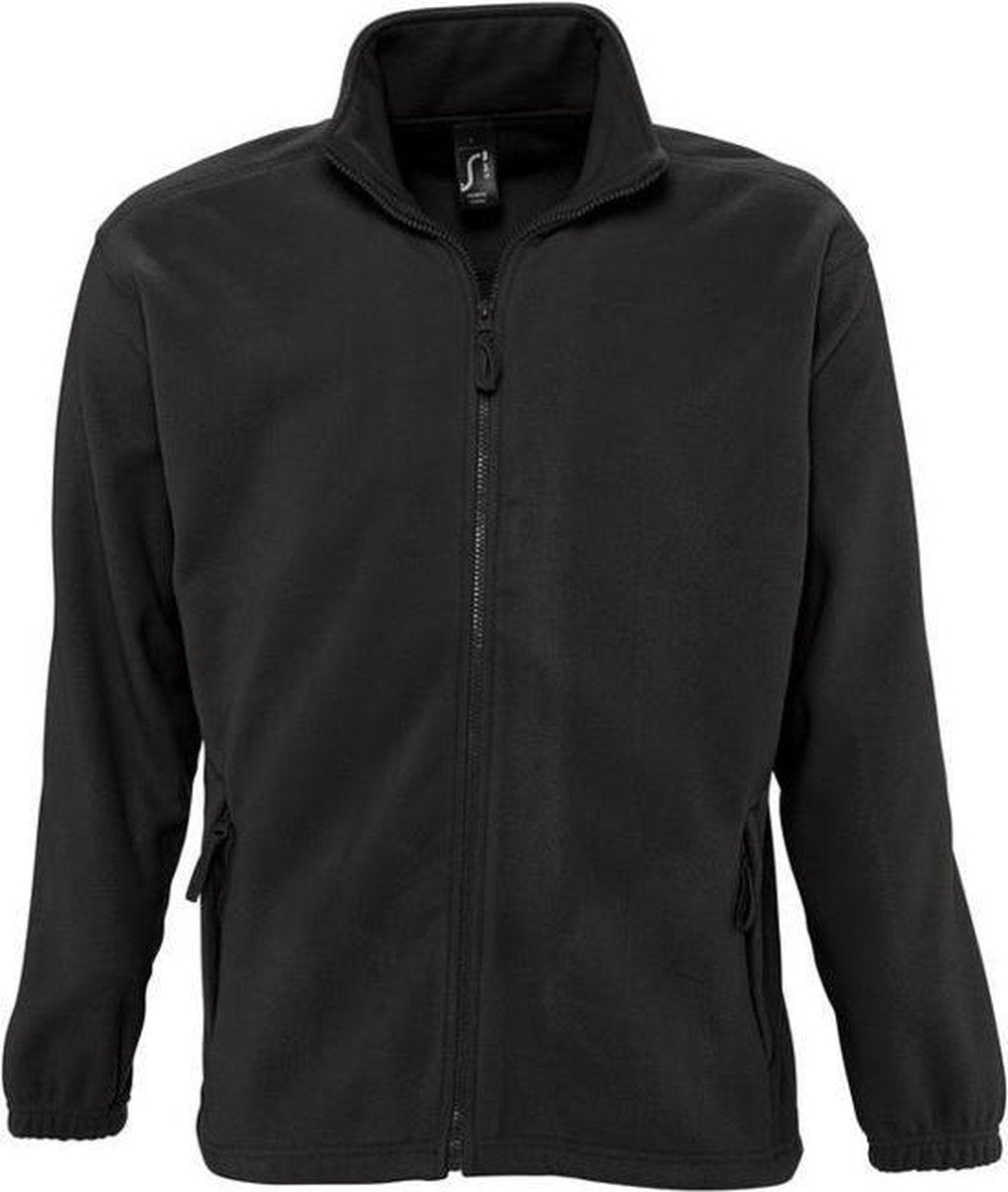 Fleece vest Sol's North - zwart - S