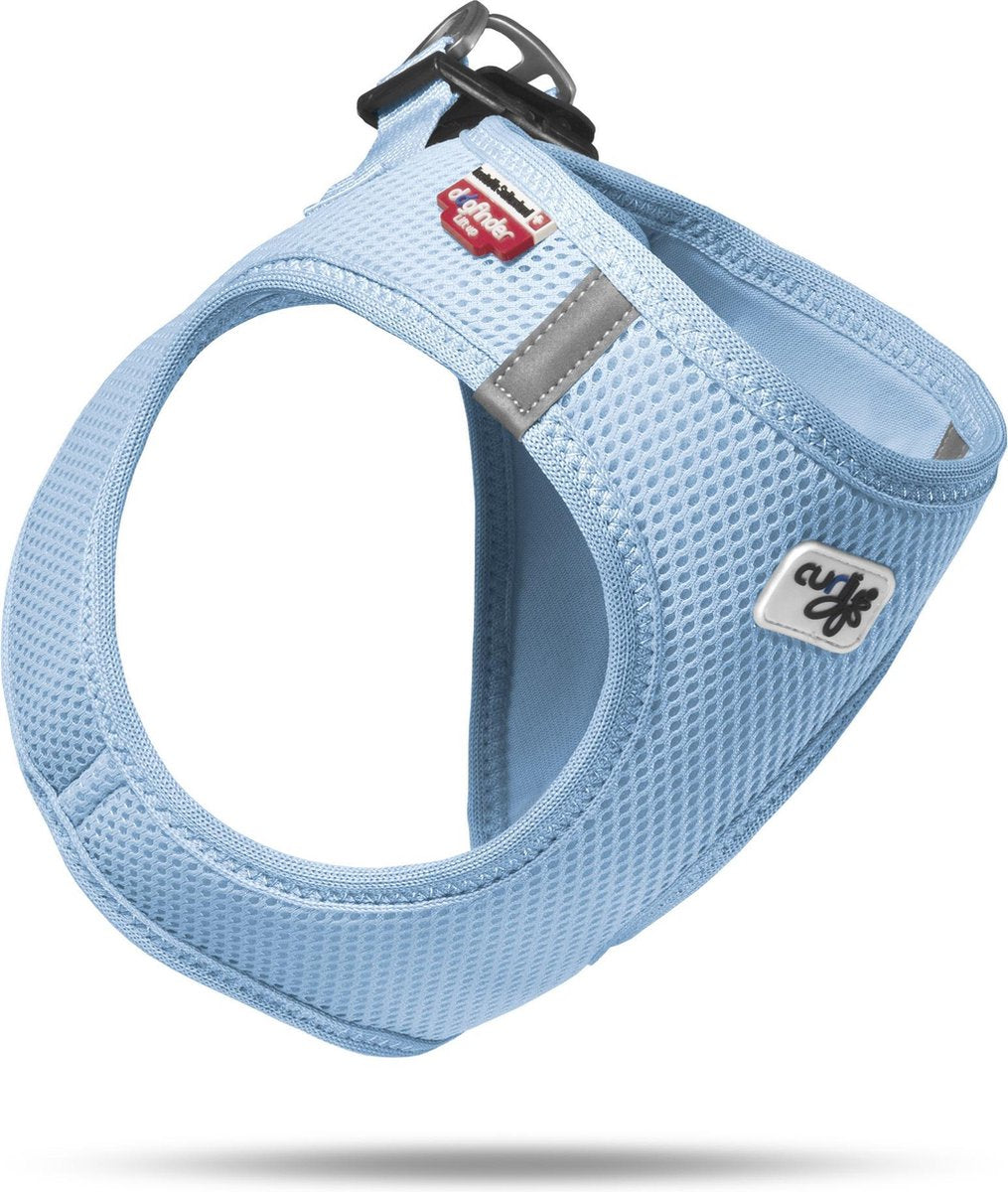 Curli Air-Mesh - hondentuig - L - Licht Blauw