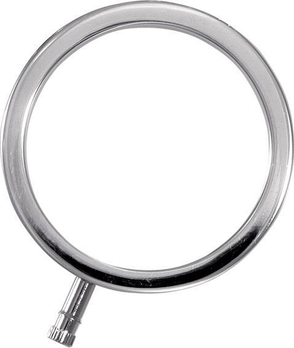 34mm Solid Metal Cock Ring - Electric Stim Device -