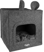 Let's Sleep Pet Cave Chunk - Antraciet