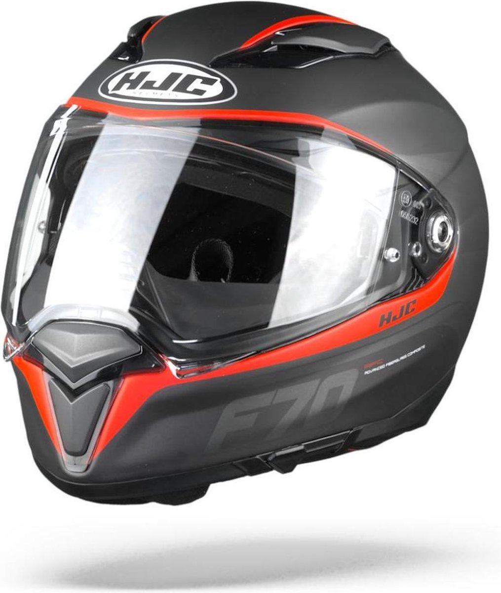 HJC F70 Feron Red MC1SF Full Face Helmet S