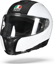 Agv Sportmodular Wit Systeemhelm - Motorhelm - Maat L