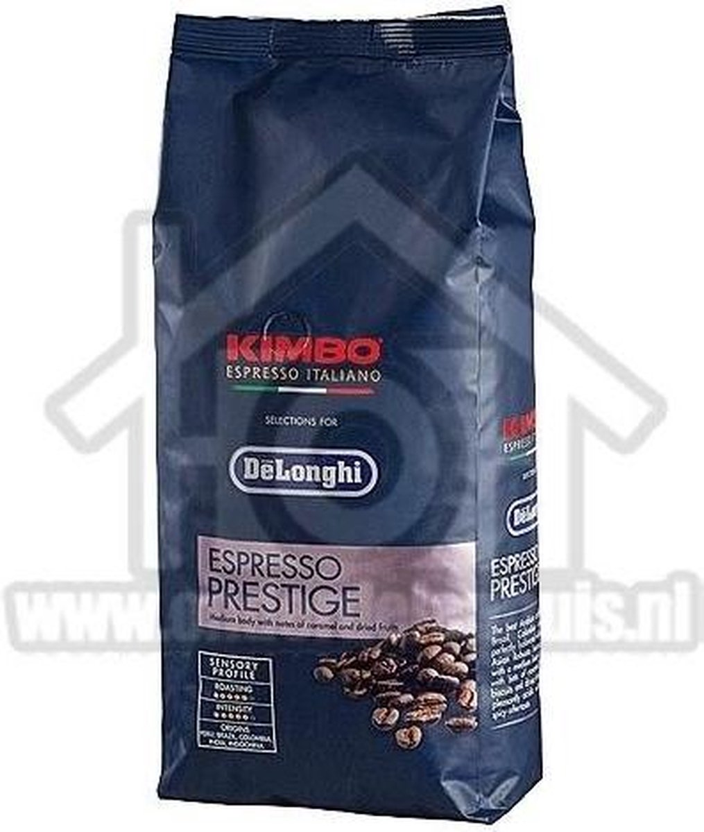 DeLonghi Koffie Kimbo Espresso Prestige Koffiebonen