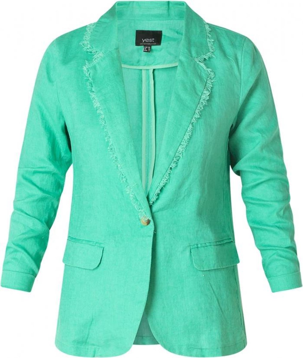 YESTA Layvi Blazer - Jungle Green - maat 3(52)