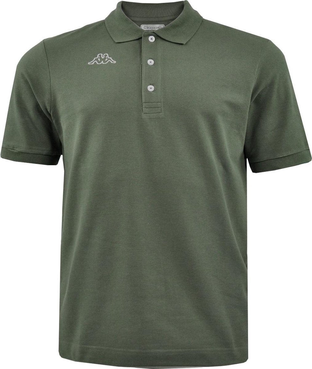 Kappa - Logo Life MSS polo  - Groen  - Heren - maat  L