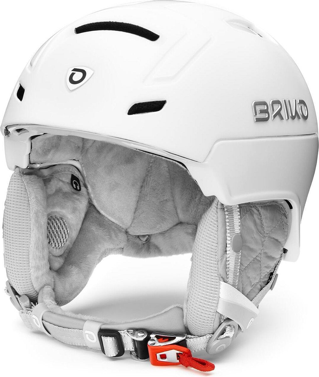 Briko Ambra Ski helmet Matt SH Pearl White - Maat XL