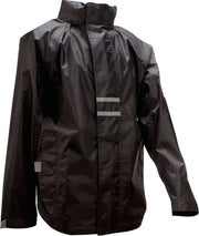 Ralka Regenjas - Volwassenen - Unisex - Zwart